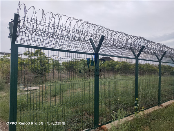 云南机场钢筋网围界护栏网 - 安平县沃达金属丝网制造有限公司图片2