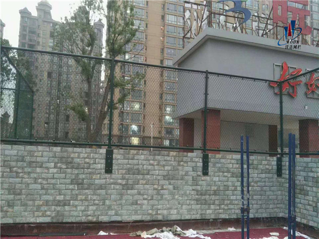 安徽皖西当代运动场围网工程 - 安平县沃达金属丝网制造有限公司图片5